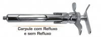 SERINGA CARPULE COM REFLUXO