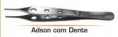 PINÇA ADSON COM DENTE 12CM (sob encomenda)
